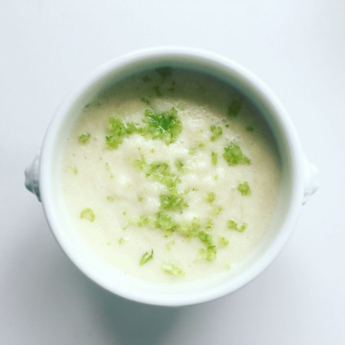 蕪のポタージュ　Tokyo turnip soup
